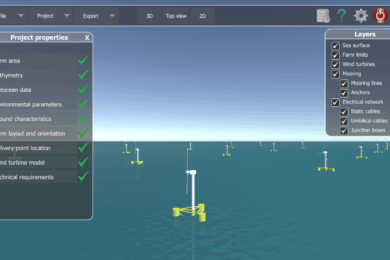 Stationis: Floating wind farm design turn-key software