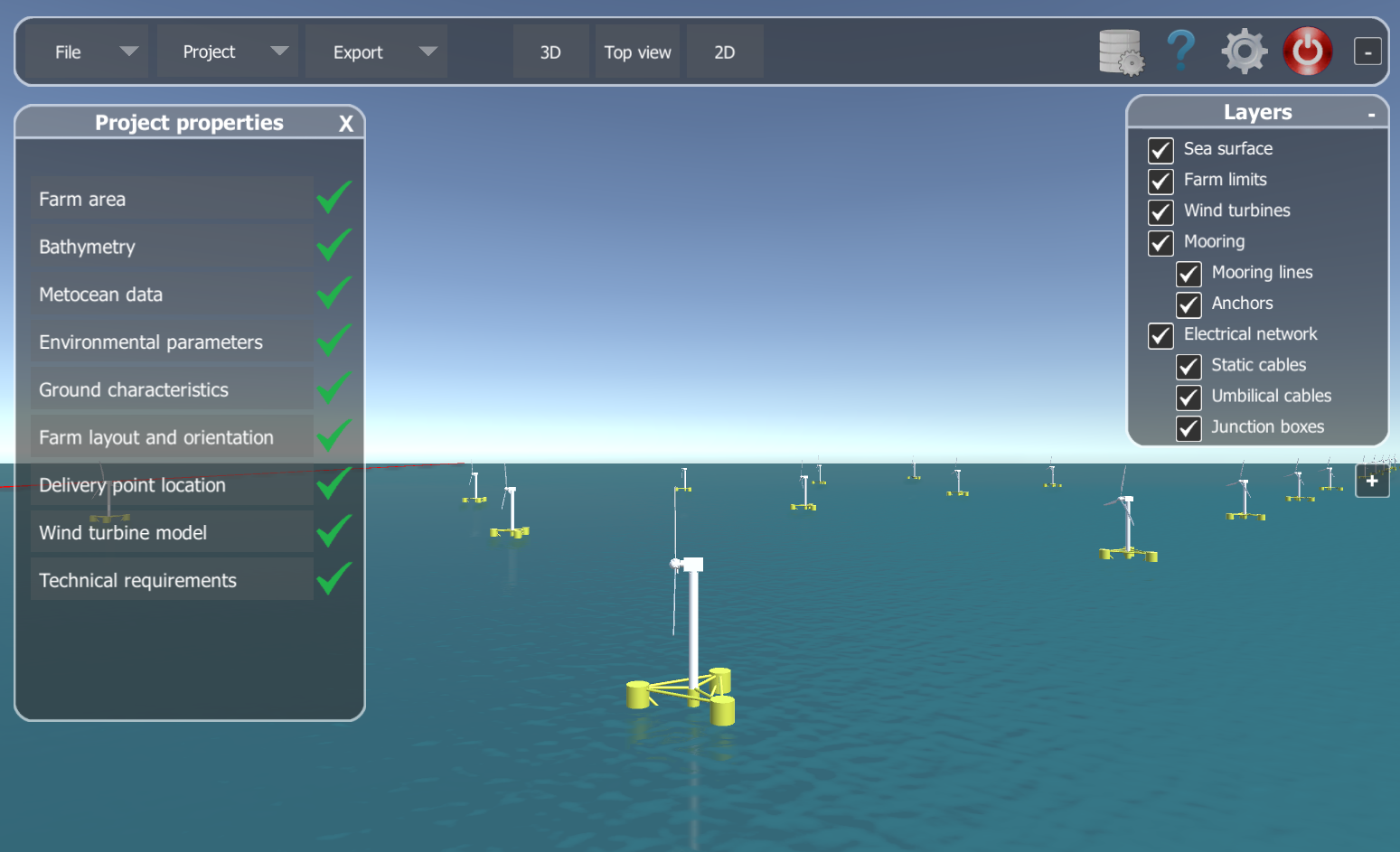 Stationis: Floating wind farm design turn-key software