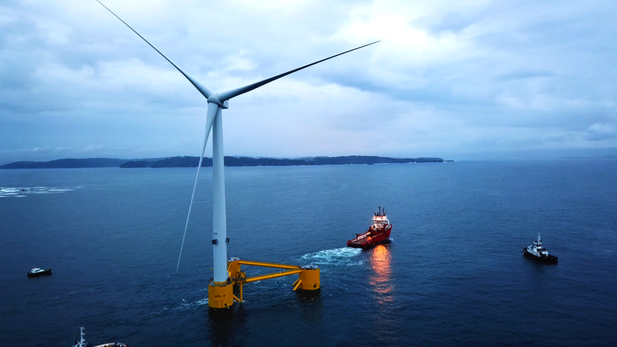 OWC to support Erebus floating wind farm
