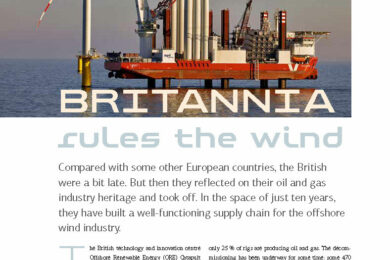 OWC highlighted as a premier British offshore wind engineering consultancy