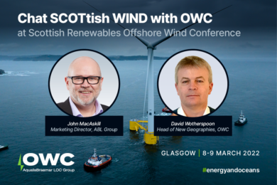 Discuss ScotWind with OWC at Scottish Renewables’ Offshore Wind Conference