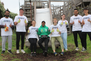 OWC staff volunteer time for London charity