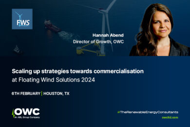 OWC talks scaling up at Floating Wind Solutions 2024