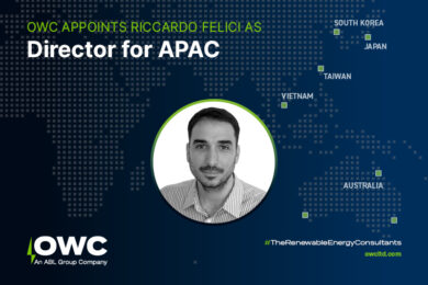 Riccardo Felici Heads up OWC Asia-Pacific