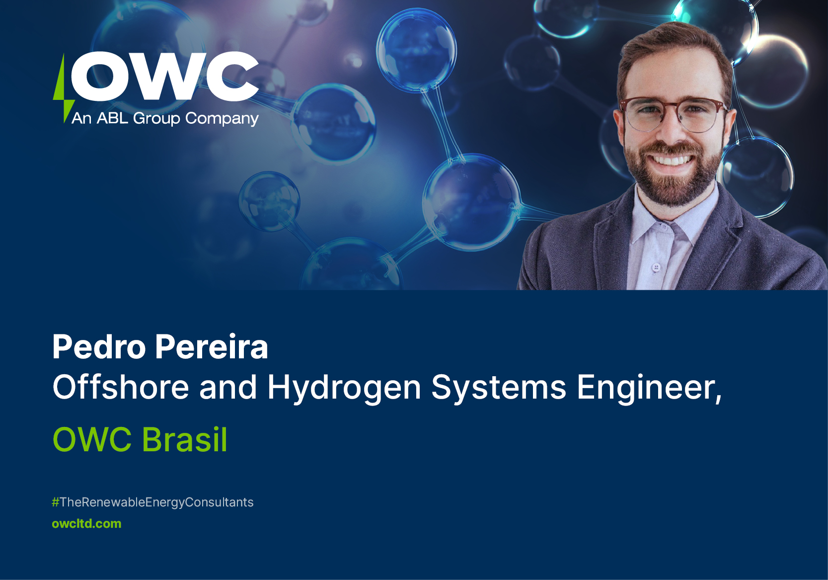 Meet the Team: Pedro Pereira, Snr. Offshore and Hydrogen Engineer | OWC Brazil
