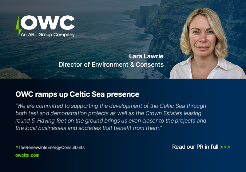 OWC ramps up Celtic Sea presence