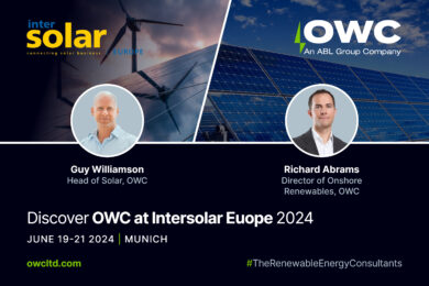 Meet OWC at Intersolar Europe 2024