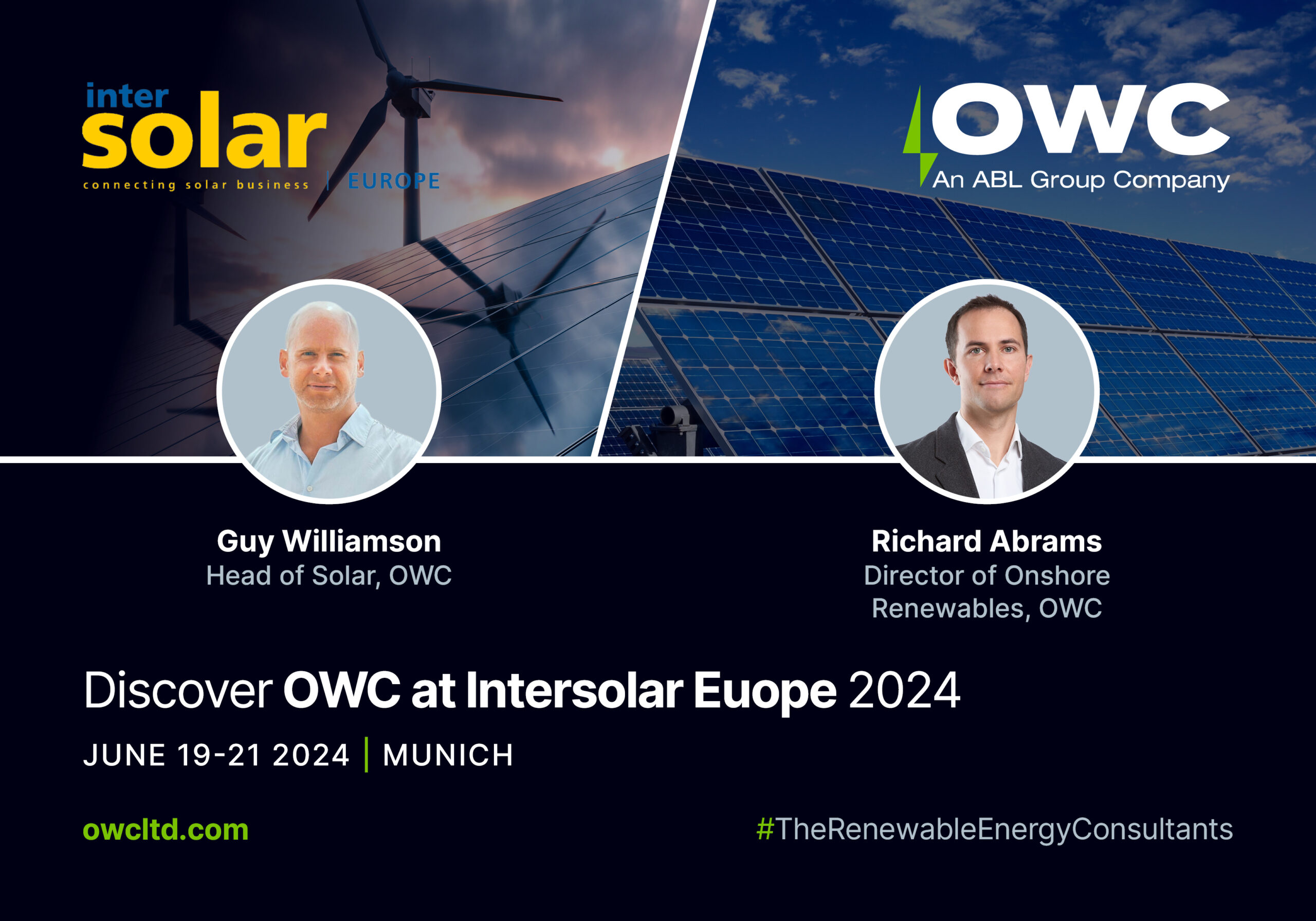 Meet OWC at Intersolar Europe 2024 OWC