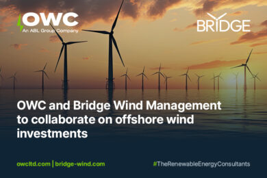 OWC and Bridge Wind Management to collaborate on offshore wind investments