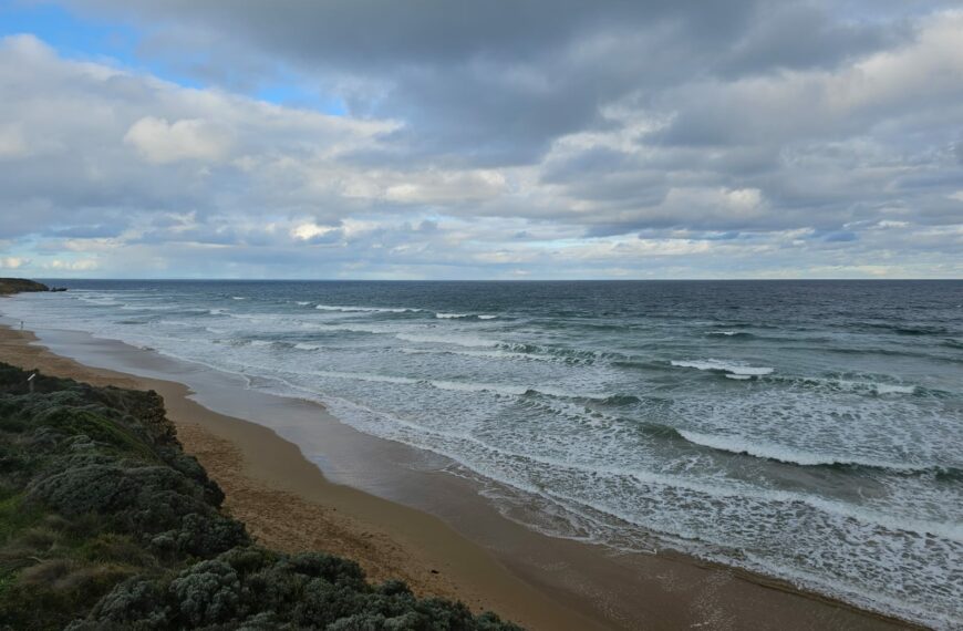 Bass Strait from Philip Island, Australia