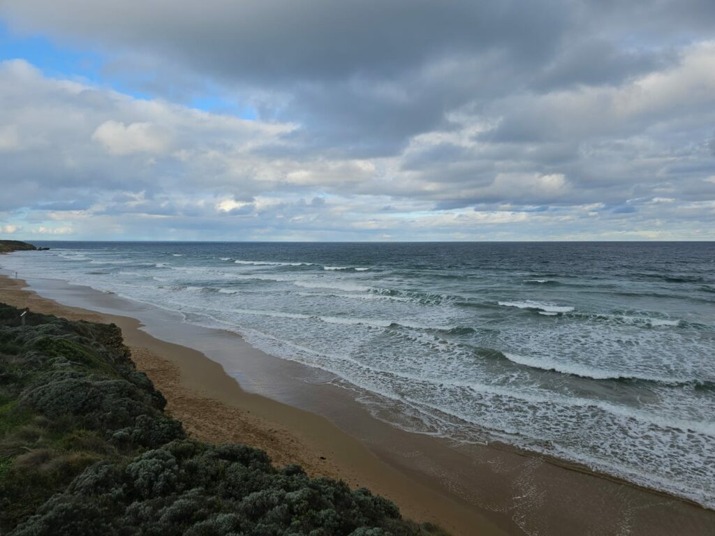 Bass Strait from Philip Island, Australia, picture taken by Damien Pasco