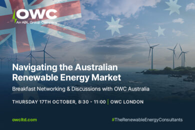 OWC Breakfast Briefing: Navigating the Australian Renewable Energy Market