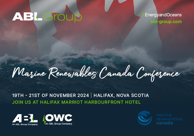 Discover OWC at Marine Renewables Canada Conference 2024!