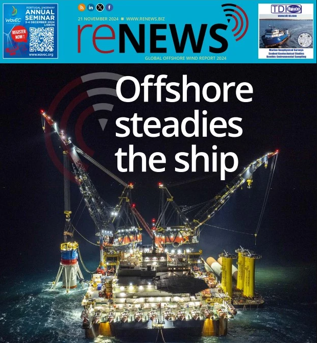 reNews Offshore steadies the ship: 2024 report