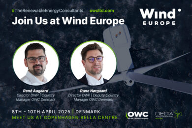 DWP/OWC Denmark at Wind Europe 2025