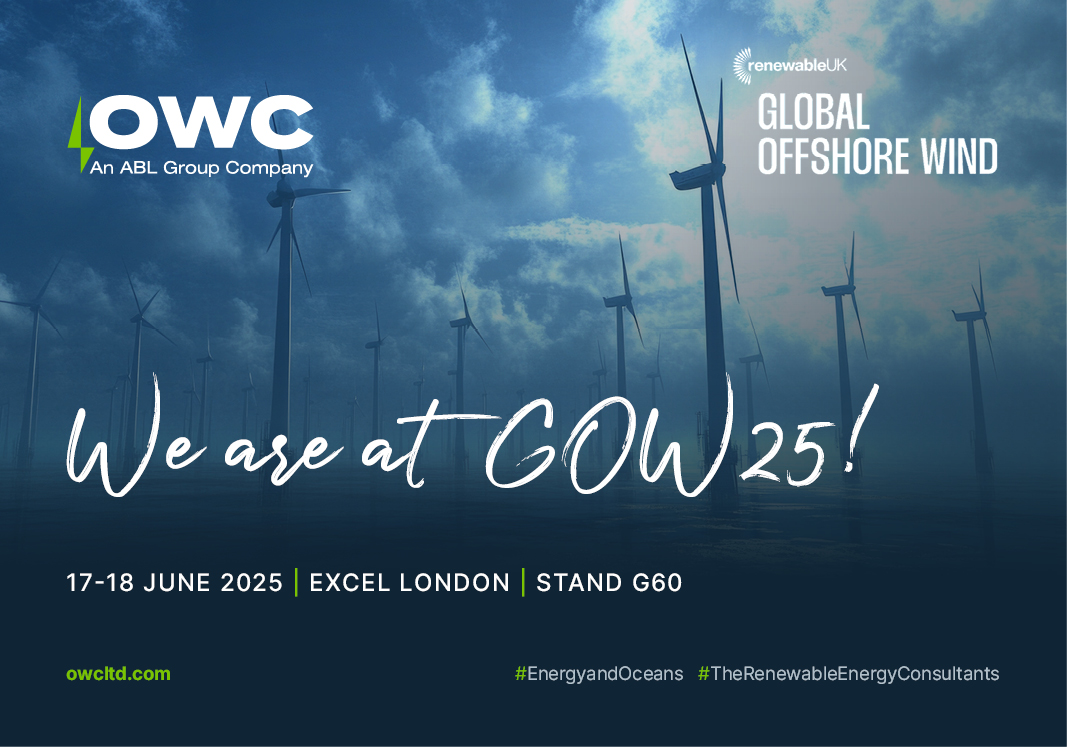 Join OWC at Global Offshore Wind 2025