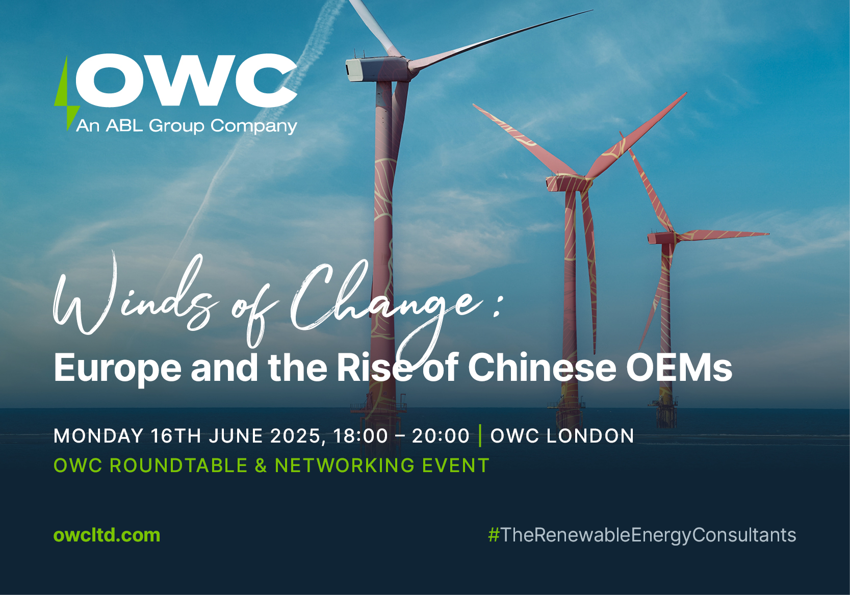 OWC Networking Event: Europe and the Rise of Chinese OEMs