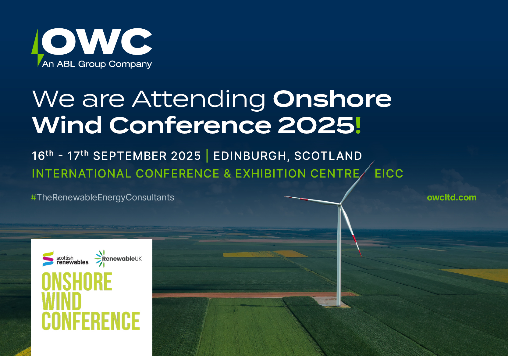 OWC at Onshore Wind Conference 2025