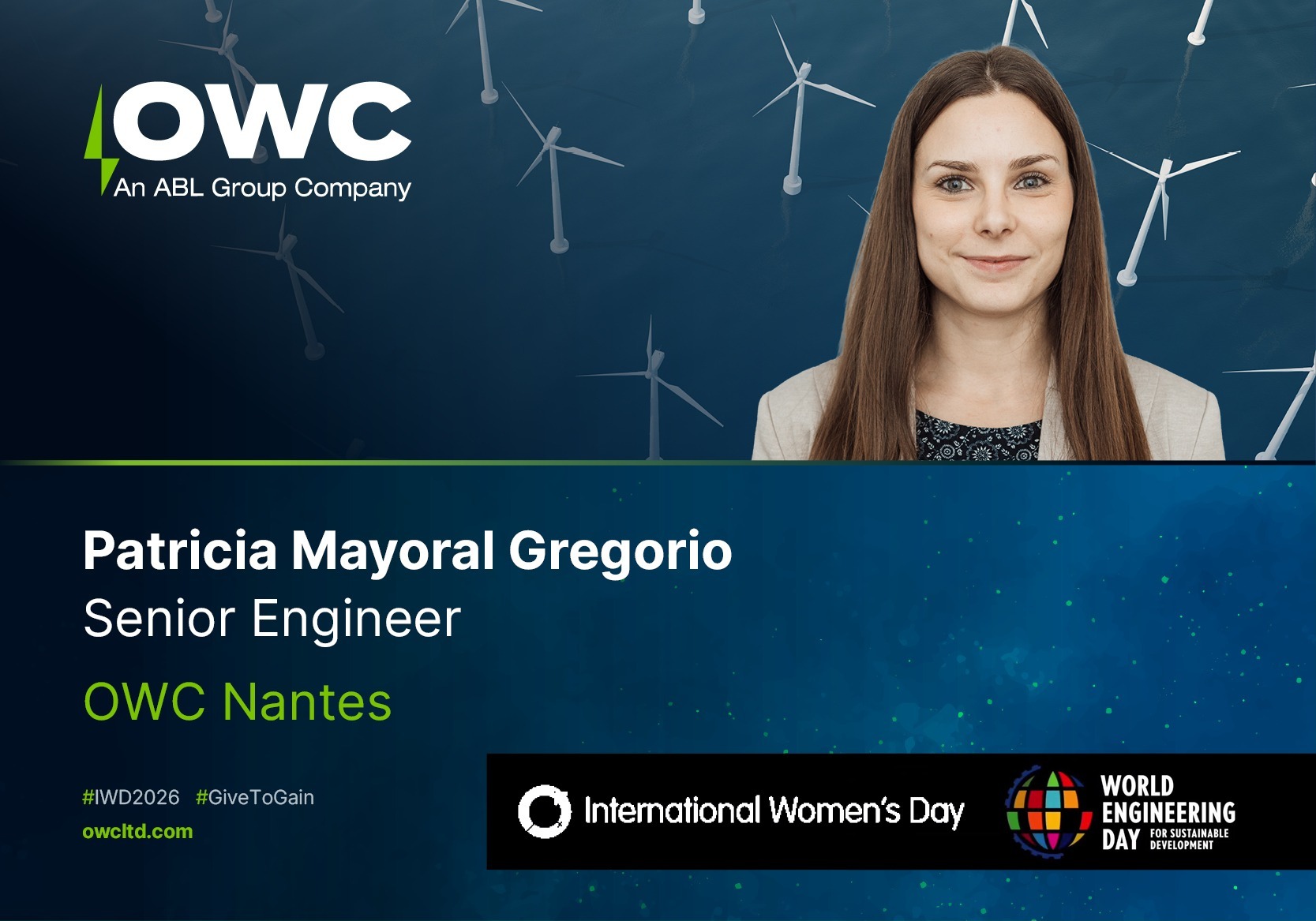 Meet the Team: Patricia Mayoral Gregorio | OWC Nantes