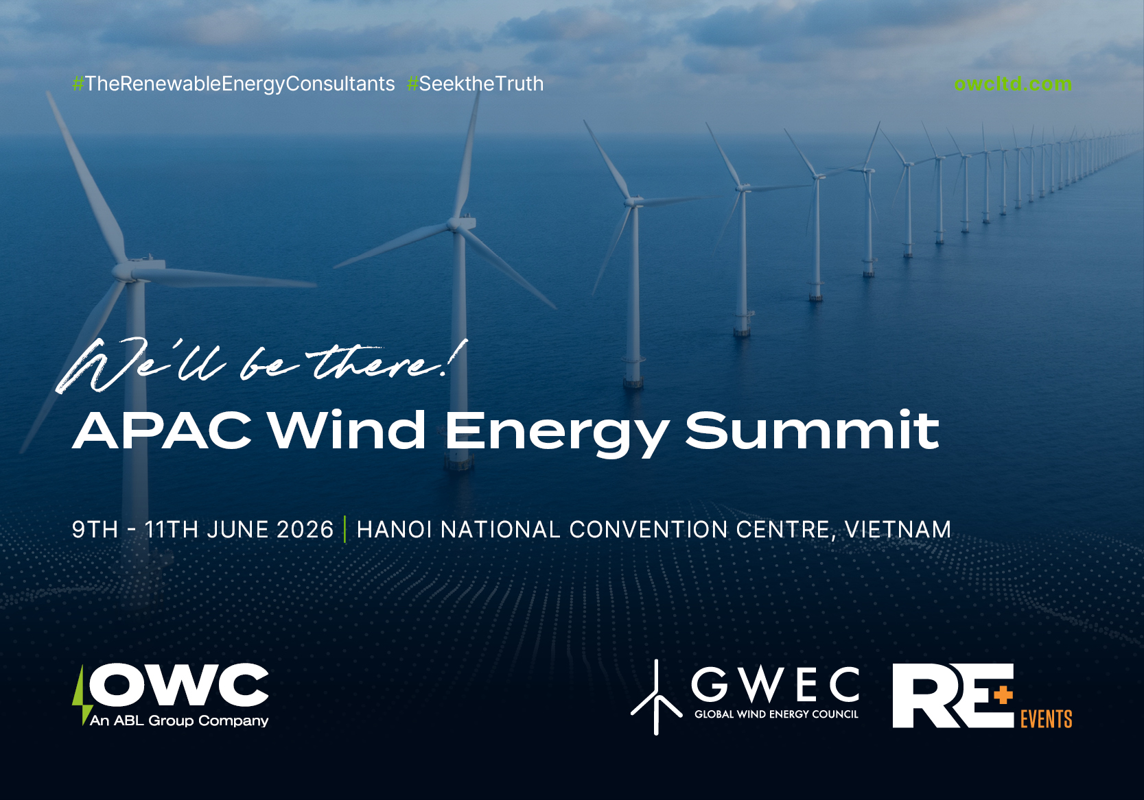 Discover OWC at APAC Wind Energy Summit 2026
