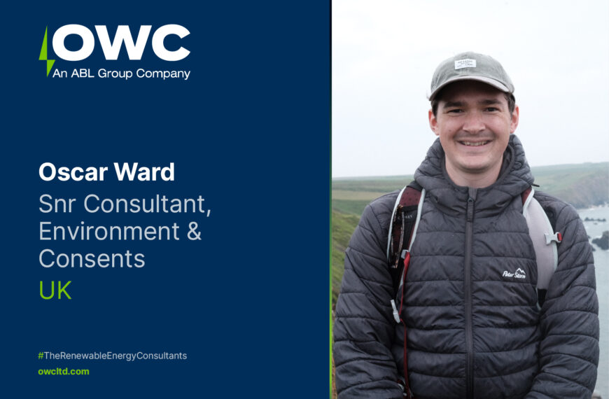Meet the Team: Oscar Ward | OWC Environment & Consents