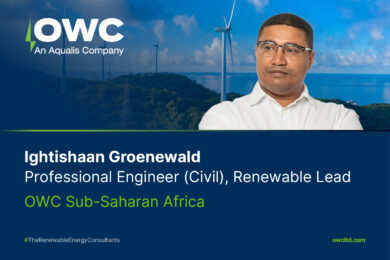 Meet the Team: Ightishaan Groenewald, Professional Engineer (Pr Eng), Renewable Lead | OWC Sub-Saharan Africa