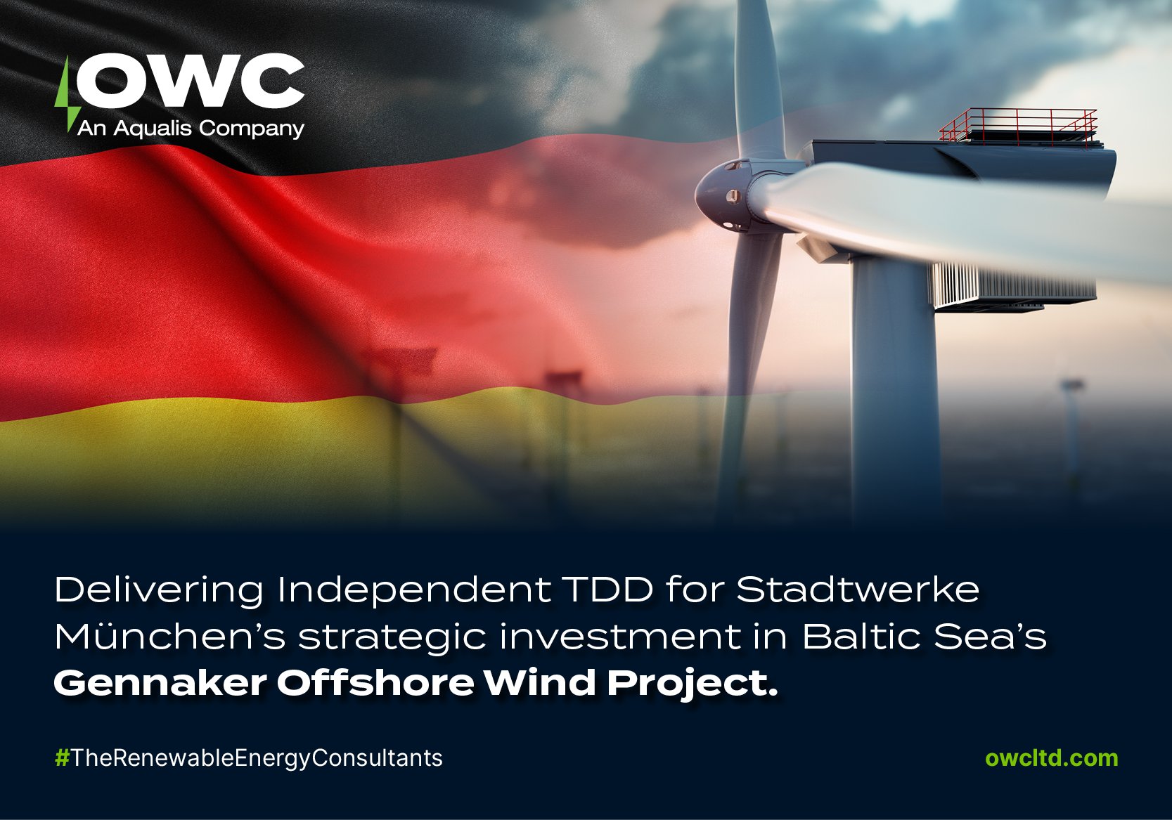 OWC Supports Strategic Investment in Baltic Offshore Wind Project Gennaker