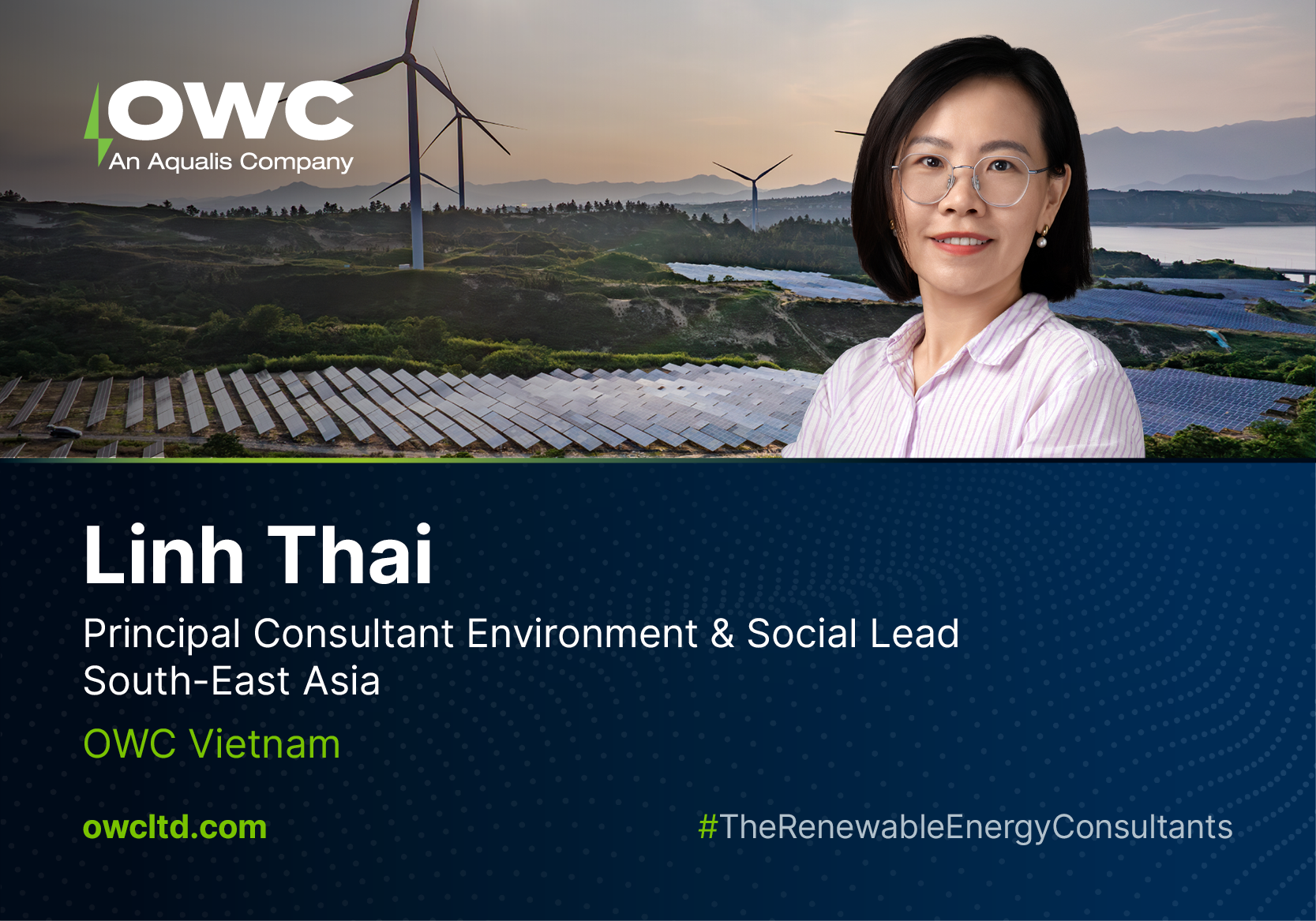 Meet the Team: Linh Thai, Principal Consultant Environmental & Social , Southeast Asia | OWC Vietnam